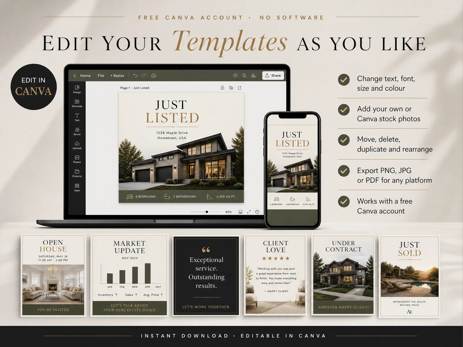 Realtor Marketing Kit template preview 3